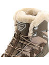 ALPINE PRO Ženska zimska obuća s ptx membranom ALPINE PRO IKEDA chocolate chip