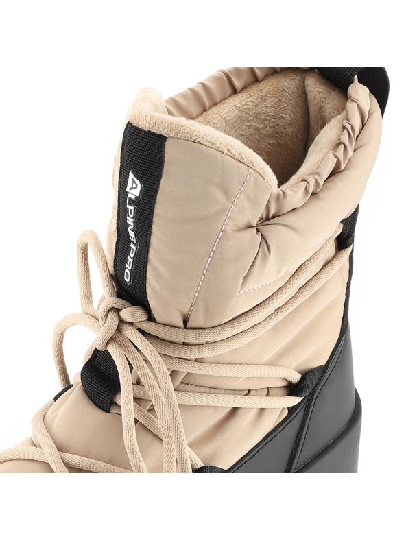 ALPINE PRO Ženska zimska obuća sa toplom postavom ALPINE PRO PRIBA white pepper