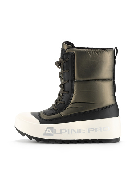ALPINE PRO Ženska zimska obuća s toplinskom podstavom ALPINE PRO ODARA ivy green
