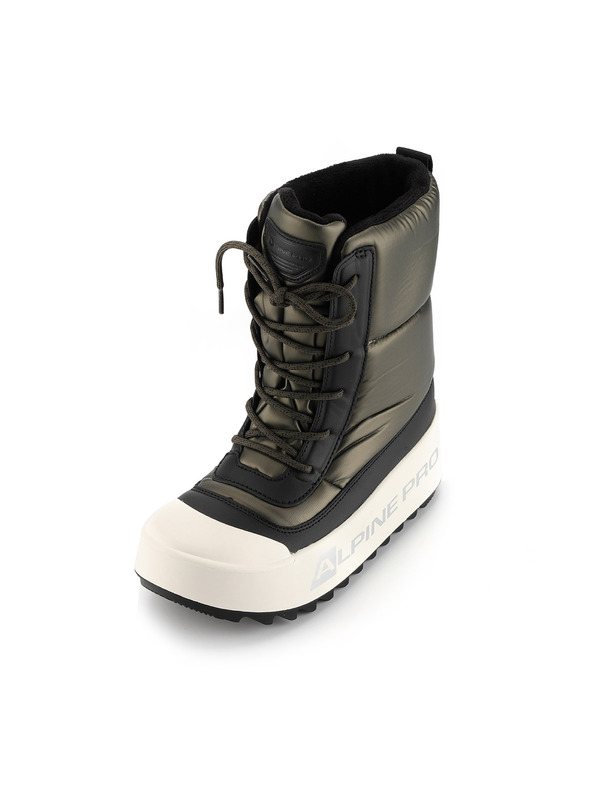 ALPINE PRO Ženska zimska obuća s toplinskom podstavom ALPINE PRO ODARA ivy green