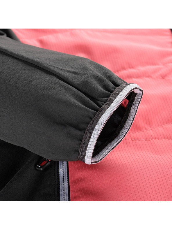 ALPINE PRO Ženska outdoor jakna s DWR obradom ALPINE PRO MORGENA calypso coral