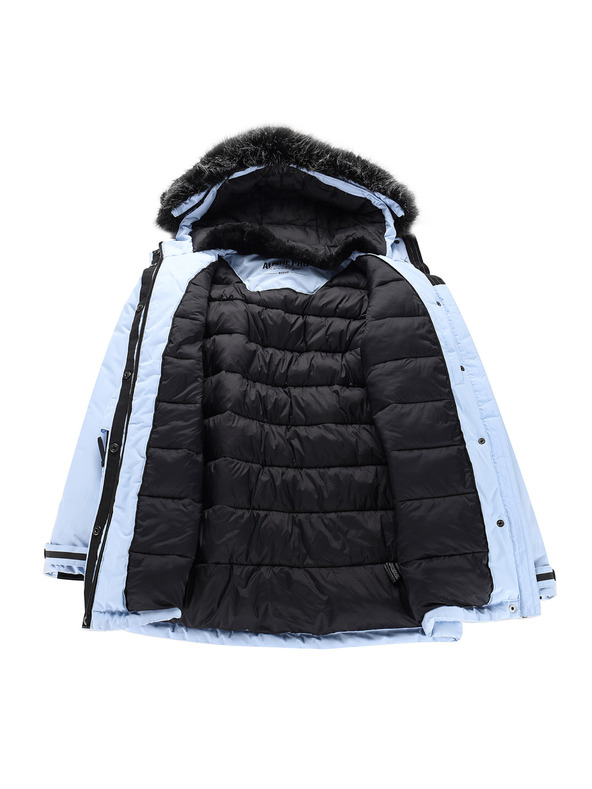 ALPINE PRO Ženska zimska jakna s membranom ptx ALPINE PRO WERDA 2 windsurfer