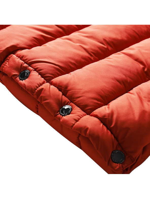 ALPINE PRO Ženski zimski ultralaki hi-therm kaput ALPINE PRO DEFRA red clay