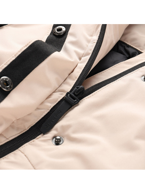 ALPINE PRO Ženski zimski kaput s membranom ptx ALPINE PRO WUSSA shifting sand