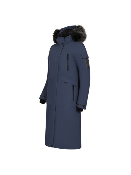 ALPINE PRO Ženski zimski kaput s membranom ptx ALPINE PRO WUSSA vintage indigo