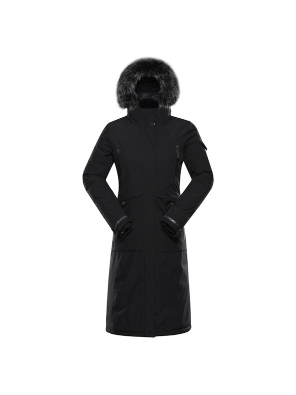 ALPINE PRO Ženski zimski kaput s membranom ptx ALPINE PRO WUSSA black