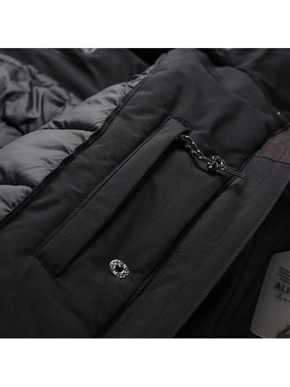 ALPINE PRO Ženski zimski kaput s membranom ptx ALPINE PRO WUSSA black