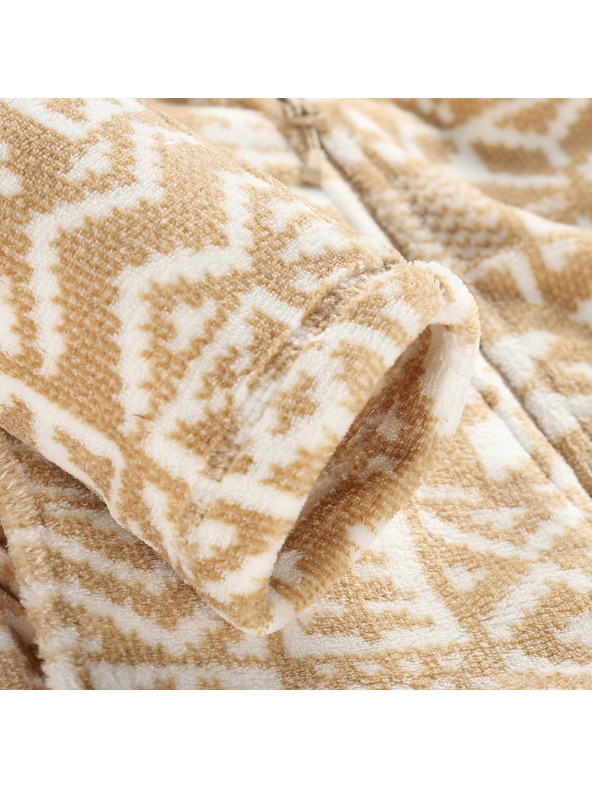 ALPINE PRO Ženska flis dukserica sa supratherm ALPINE PRO EFLINA white pepper varijanta pa