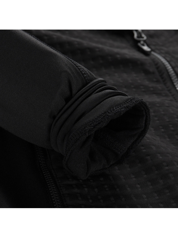 ALPINE PRO Ženska brzosuha dukserica s prostretch ALPINE PRO QUERTA 2 black