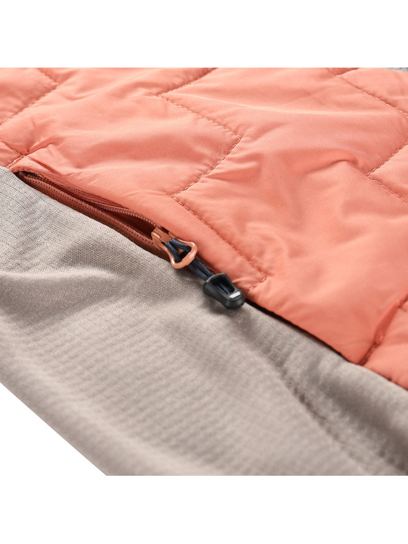 ALPINE PRO Ženska mikina s merino punjenjem ALPINE PRO JORWA tawny orange