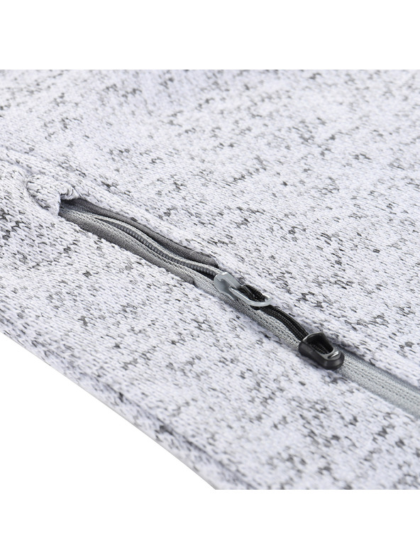 ALPINE PRO Ženski topli pulover na patent ALPINE PRO ZEGA 2 white