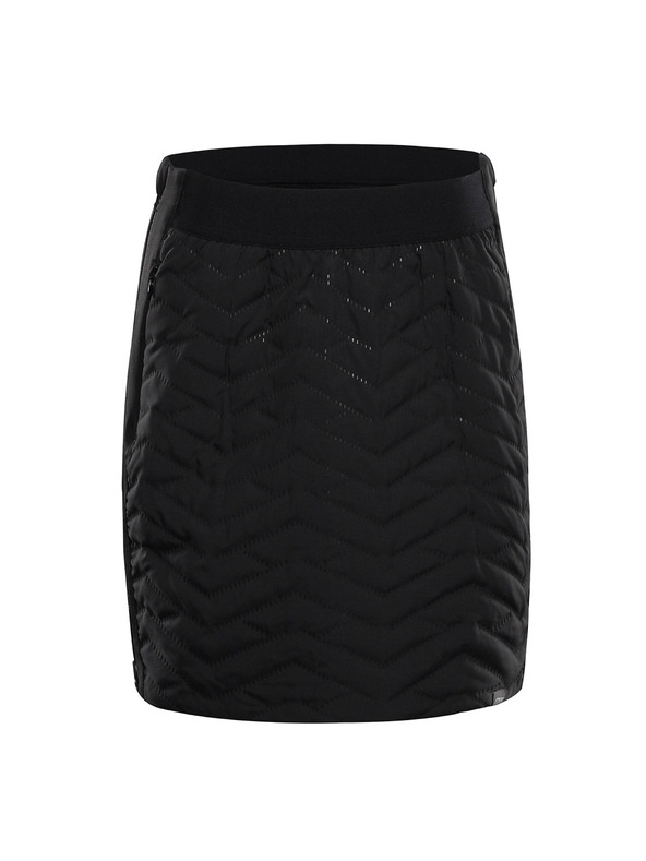 ALPINE PRO Ženska ultralaka suknja s vodootpornom obradom ALPINE PRO LOLLA 2 black