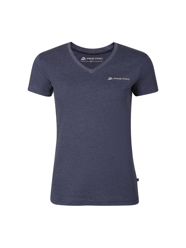 ALPINE PRO Ženska majica od nemrljivog materijala ALPINE PRO NOGERA mood indigo