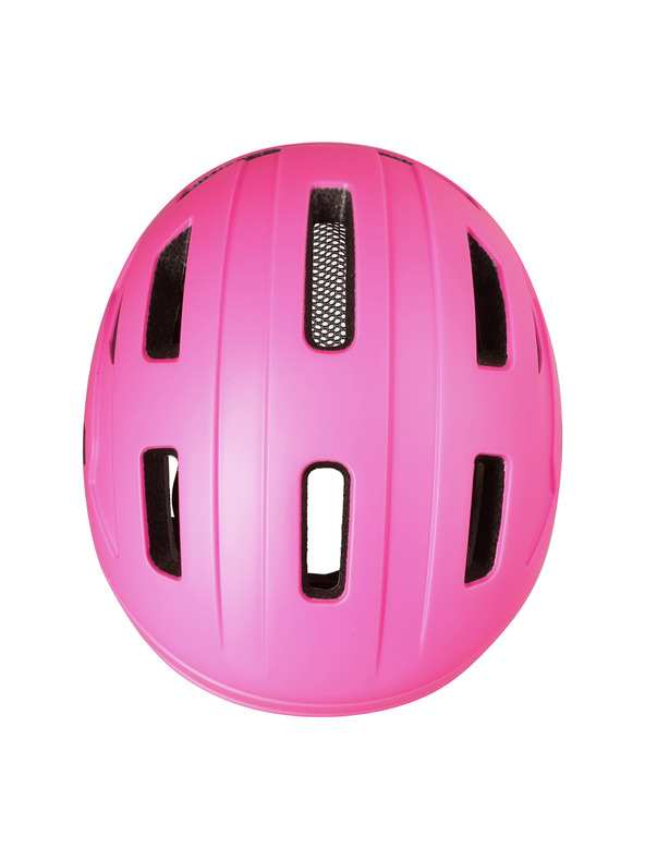 ALPINE PRO Dječja biciklistička kaciga ap 52-56 cm ALPINE PRO OWERO pink glo