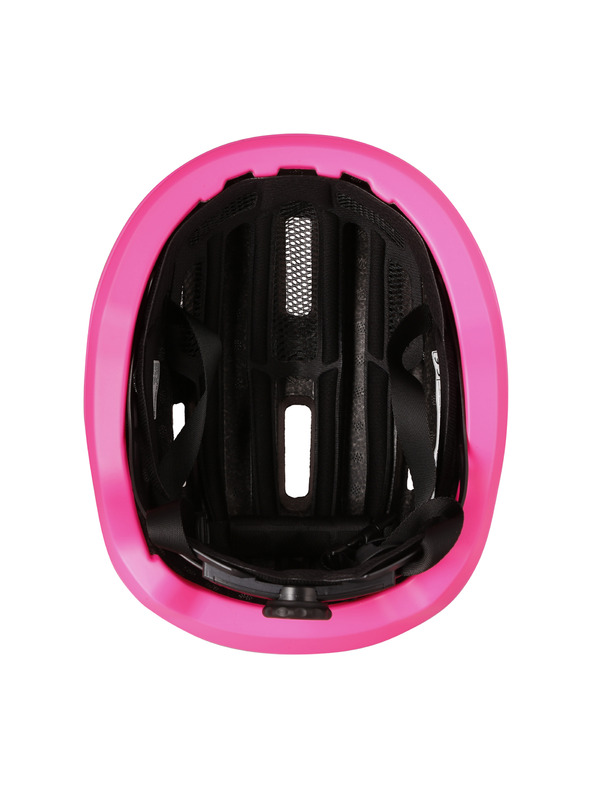 ALPINE PRO Dječja biciklistička kaciga ap 52-56 cm ALPINE PRO OWERO pink glo