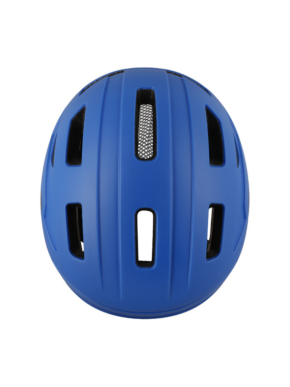 ALPINE PRO Dječja biciklistička kaciga ap 52-56 cm ALPINE PRO OWERO electric blue lemonade