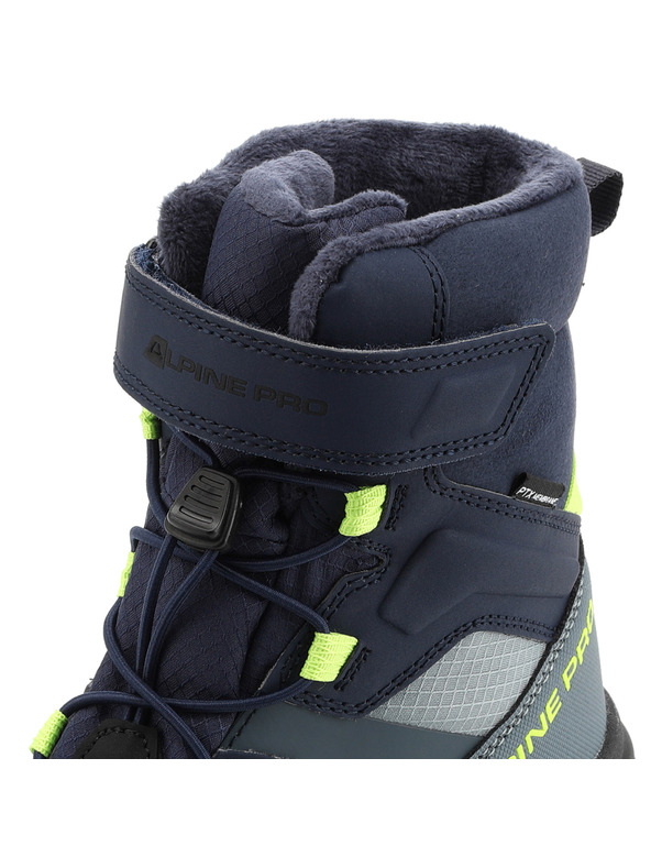 ALPINE PRO Dječja zimska obuća s membranom ptx ALPINE PRO NERO mykonos blue