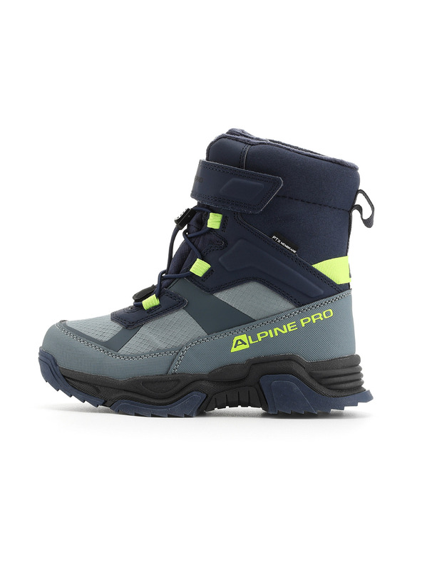 ALPINE PRO Dječja zimska obuća s membranom ptx ALPINE PRO NERO mykonos blue