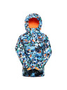 ALPINE PRO Dječja skijaška jakna s membranom ptx snow ALPINE PRO KIWERO white varijanta pd