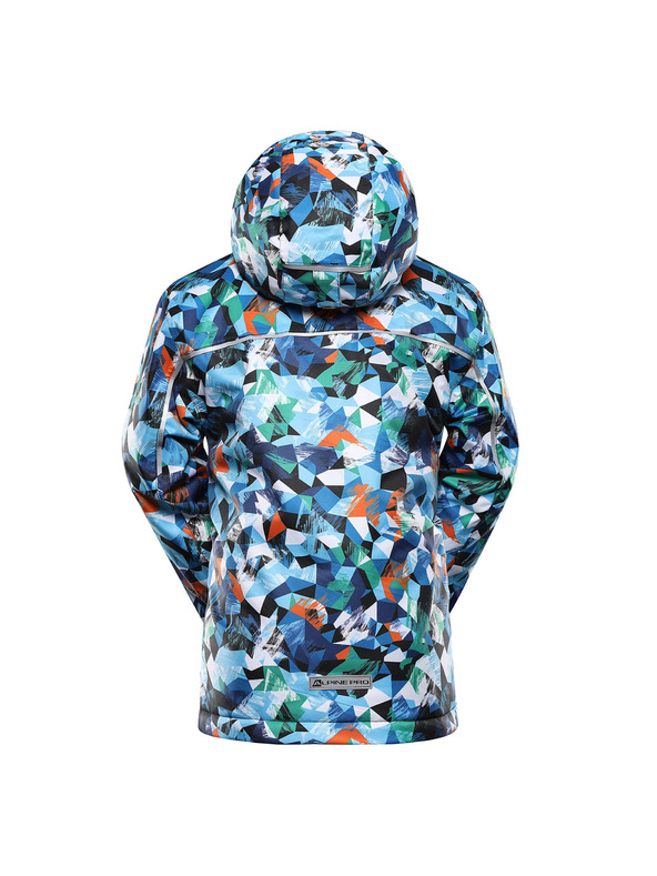 ALPINE PRO Dječja skijaška jakna s membranom ptx snow ALPINE PRO KIWERO white varijanta pd