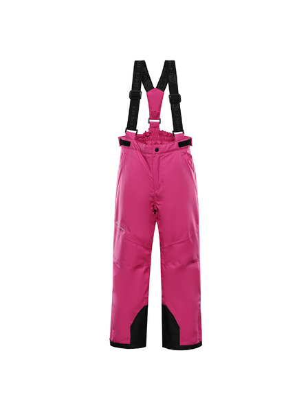 ALPINE PRO Dječje skijaške hlače s PTX snow membranom ALPINE PRO EDESO 2 fuchsia fedora