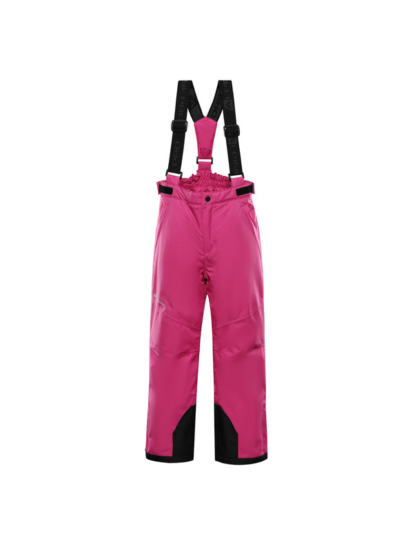ALPINE PRO Dječje skijaške hlače s PTX snow membranom ALPINE PRO EDESO 2 fuchsia fedora