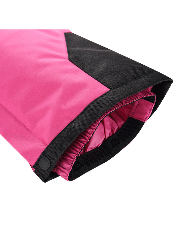 ALPINE PRO Dječje skijaške hlače s PTX snow membranom ALPINE PRO EDESO 2 fuchsia fedora
