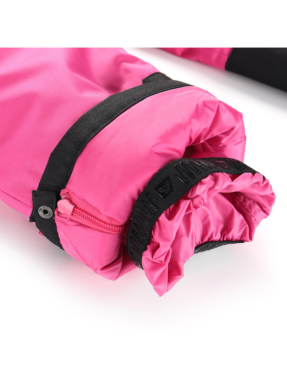 ALPINE PRO Dječje skijaške hlače s PTX snow membranom ALPINE PRO EDESO 2 fuchsia fedora