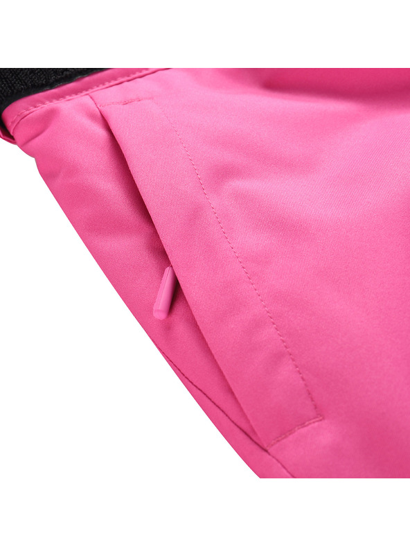 ALPINE PRO Dječje skijaške hlače s PTX snow membranom ALPINE PRO EDESO 2 fuchsia fedora