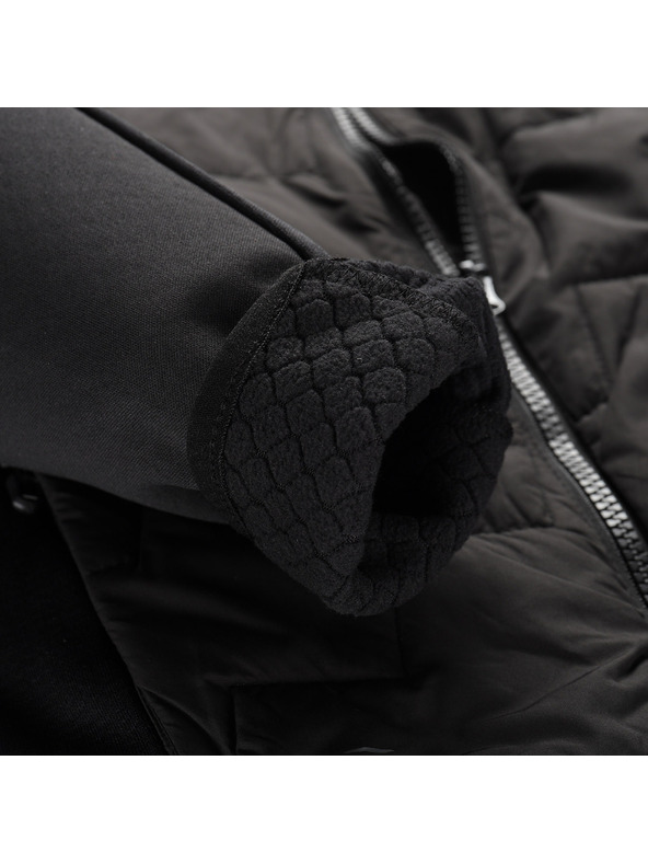 ALPINE PRO Dječja majica s merino punjenjem ALPINE PRO JORWO 2 black