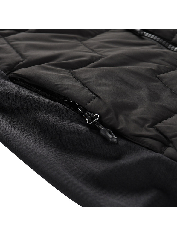 ALPINE PRO Dječja majica s merino punjenjem ALPINE PRO JORWO 2 black