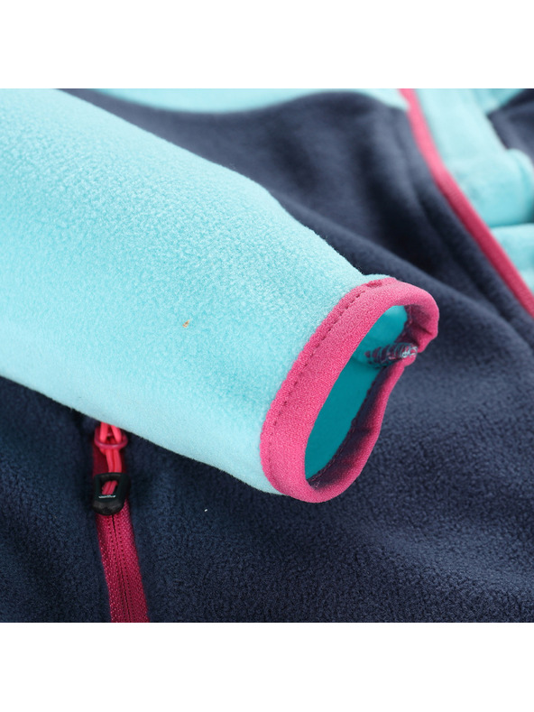 ALPINE PRO Dječja topla majica od mikroflisa ALPINE PRO SIUSO 3 limpet shell