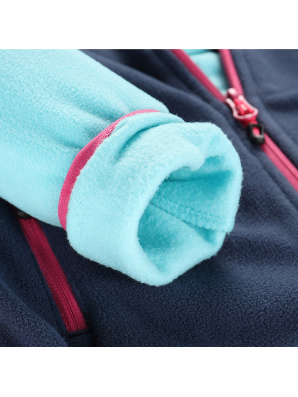 ALPINE PRO Dječja topla majica od mikroflisa ALPINE PRO SIUSO 3 limpet shell
