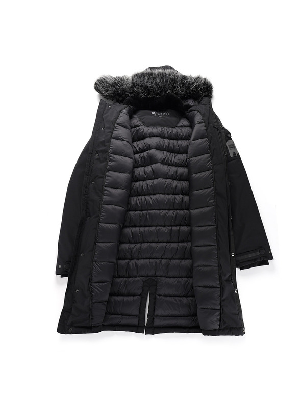 ALPINE PRO Muški zimski kaput s membranom ptx ALPINE PRO WUSS black