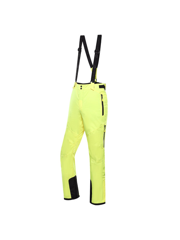 ALPINE PRO Muške skijaške hlače s membranom ptx ALPINE PRO LERMON nano yellow