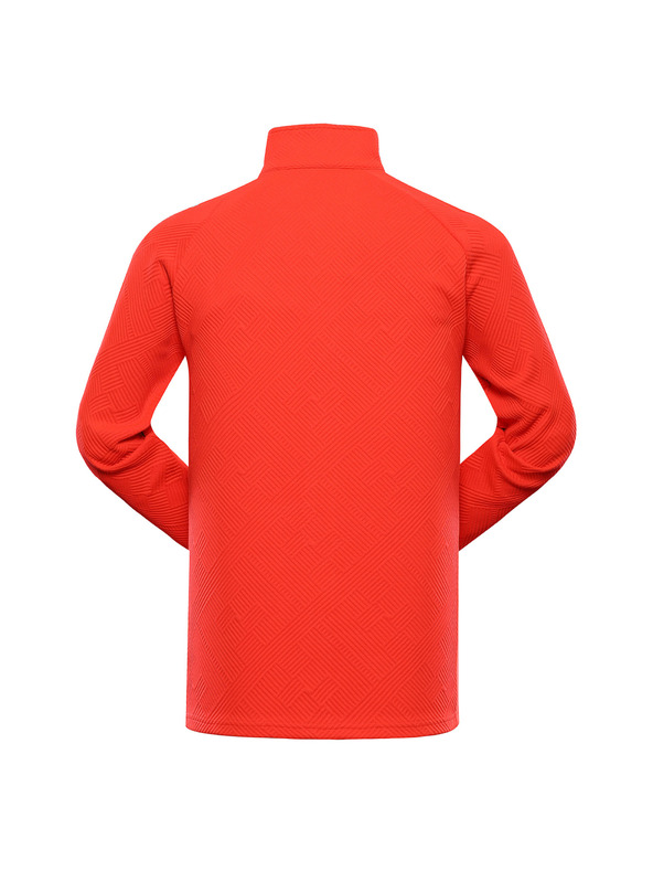 ALPINE PRO Muška topla dukserica ALPINE PRO DOZER 2 neon red