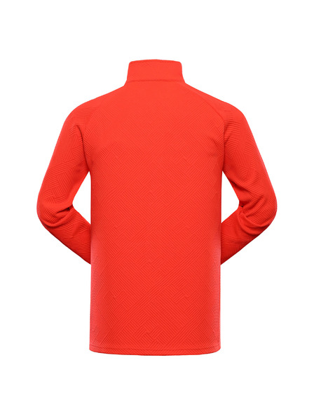 ALPINE PRO Muška topla dukserica ALPINE PRO DOZER 2 neon red