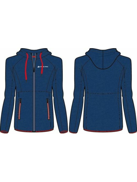 ALPINE PRO Muška dukserica ALPINE PRO SELEN czech blue