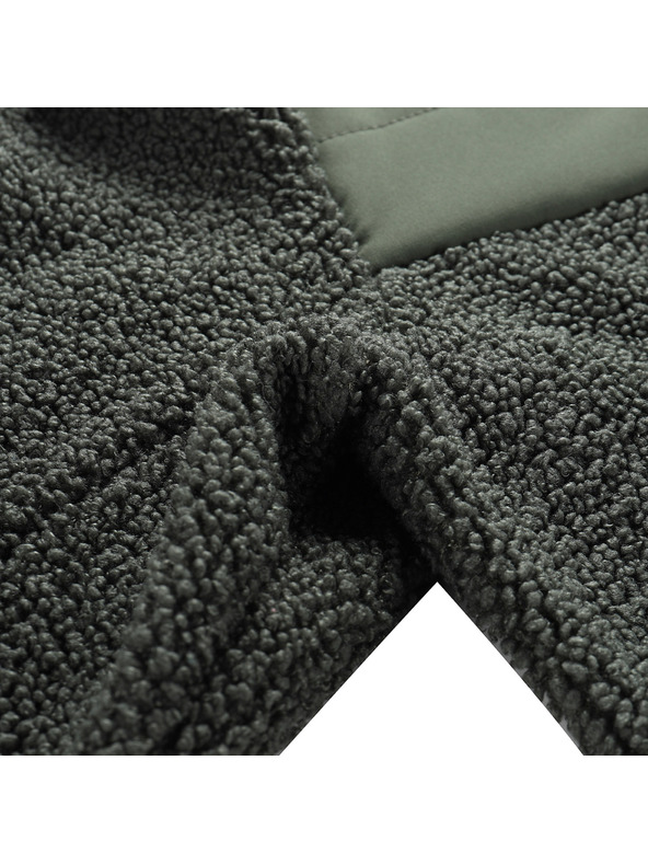 ALPINE PRO Muška sherpa dukserica sa supratherm ALPINE PRO FERAD 2 petrol