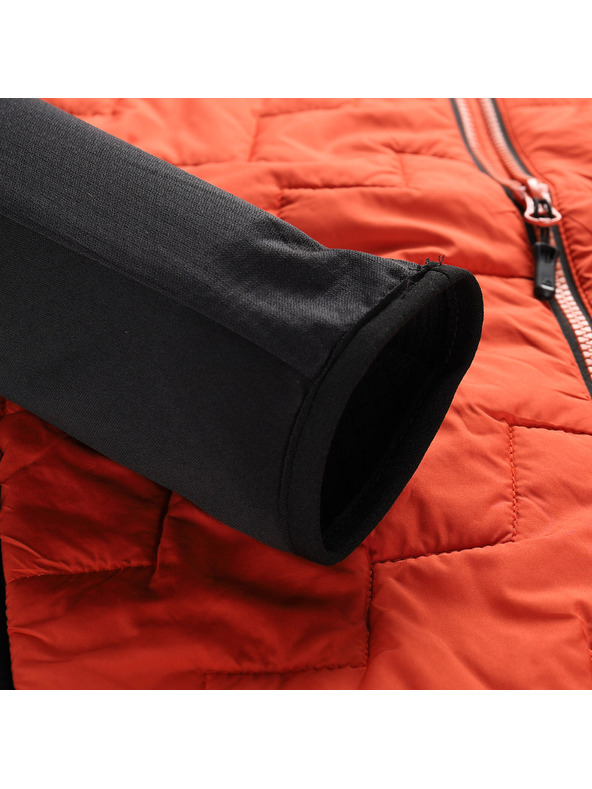 ALPINE PRO Muška dukserica s merino punjenjem ALPINE PRO JORW red clay