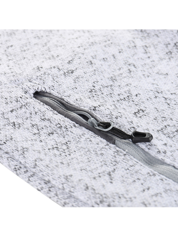 ALPINE PRO Muški topli džemper s patentom ALPINE PRO ZEG 2 white