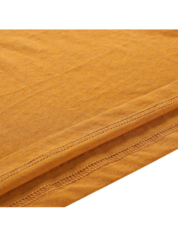 ALPINE PRO Muška majica od materijala koji se ne gužva ALPINE PRO NOGER golden oak varijanta pa