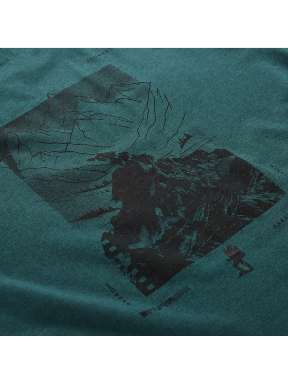 ALPINE PRO Muška majica od materijala koji se ne gužva ALPINE PRO NOGER jasper varijanta pb