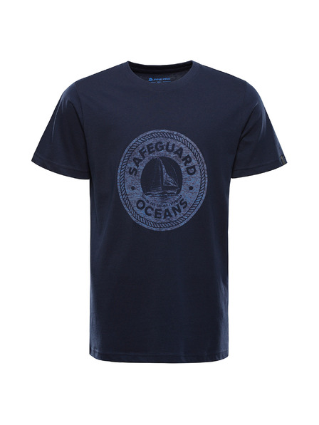 ALPINE PRO Muška pamučna majica ALPINE PRO DOMEN moonlit ocean varijanta pa