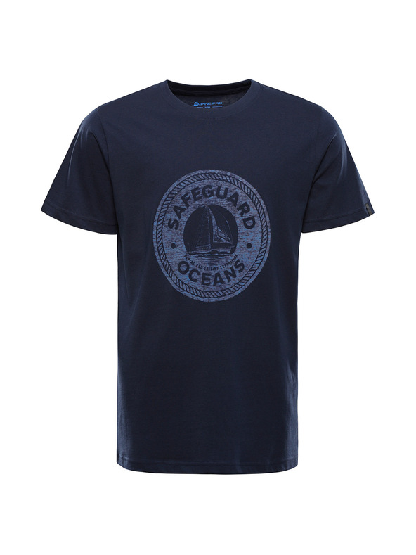 ALPINE PRO Muška pamučna majica ALPINE PRO DOMEN moonlit ocean varijanta pa