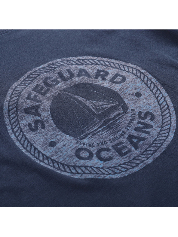 ALPINE PRO Muška pamučna majica ALPINE PRO DOMEN moonlit ocean varijanta pa