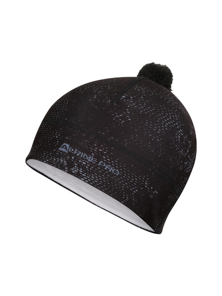 ALPINE PRO Funkcionalna kapa s pompom ALPINE PRO ABERE black varijanta pc