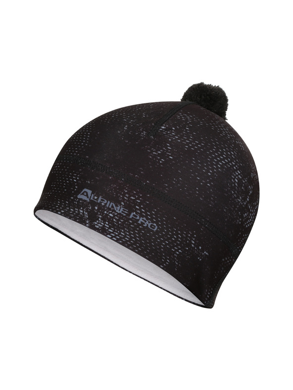 ALPINE PRO Funkcionalna kapa s pompom ALPINE PRO ABERE black varijanta pc