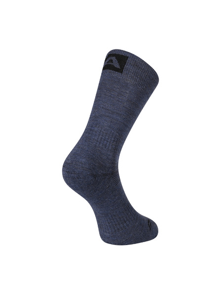 ALPINE PRO Antibakterijske čarape od merino vune ALPINE PRO ERATE dk.metal blue