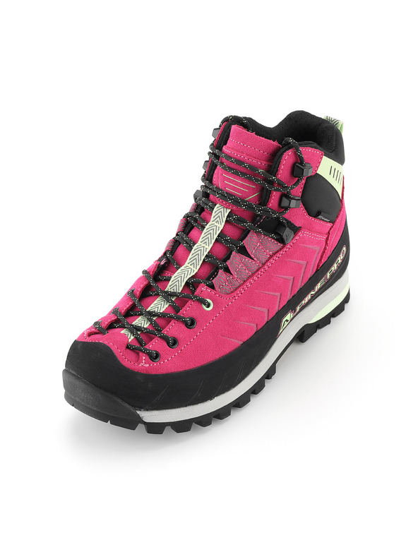 ALPINE PRO Vanjska obuća s ptx membranom ALPINE PRO NONE fuchsia fedora